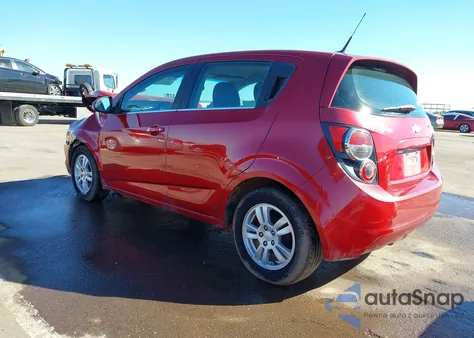 2012 Chevrolet Sonic 2Lt from USA, damaged, VIN 1G1JC6SH2C4217153